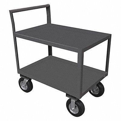 Instrument Cart 1 200 lb Steel MPN:LIC-2436-2-ALU-95