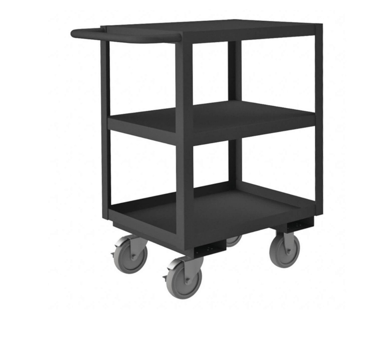 Utility Cart with Lipped & Flush Metal RSC-182435-3-BLU-95