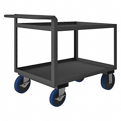 Utility Cart 3 600 lb Steel MPN:RSCR243636ALU8PUSB95