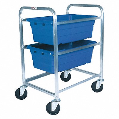 Tub Rack 600 lb Ld Cap. Aluminum Cart MPN:AL-L-2/KIT