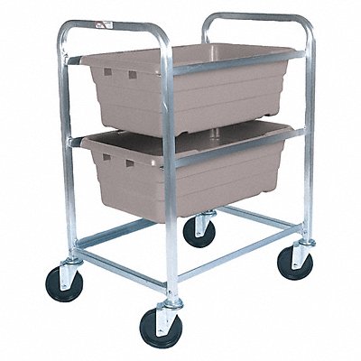 Tub Rack 600 lb Ld Cap. Aluminum Cart MPN:AL-L-2/KTGY