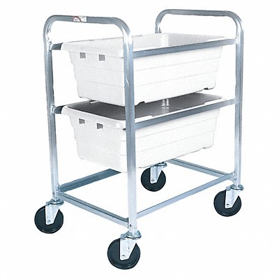 Tub Rack 600 lb Ld Cap. Aluminum Cart MPN:AL-L-2/KTWH