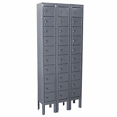 Locker 10x3Lckrs Gray 66 x27 x9 MPN:10Y621