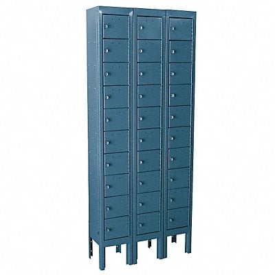 Locker 10x3Lckrs Blue 66.5 x27 x9 MPN:10Y623