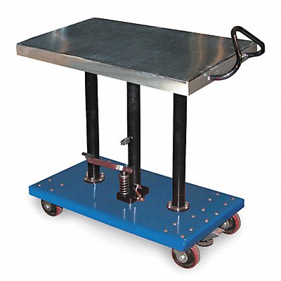 Hydraulic Lift Table 20x36x54 In. MPN:HT-10-2036A