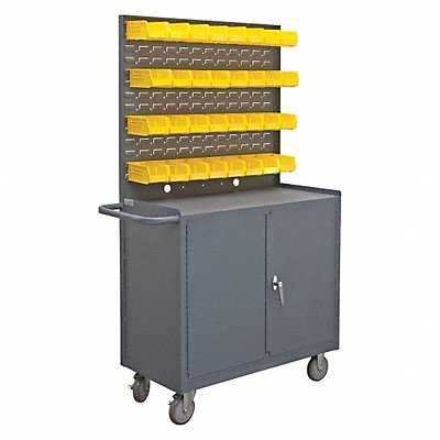 Mobile Wrkstion Steel 36 L 18 W 1 Shelf MPN:2210A-32B-LU-95