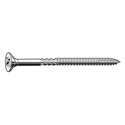 Multi Screw #10 Flat Zinc 3/4 L PK200 MPN:U30000.019.0075