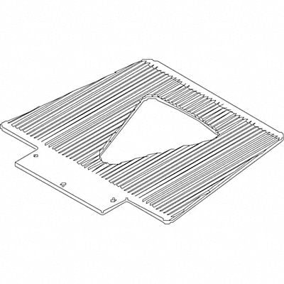 Nose Plate 16-1/2 W 13 D 350 lb. MPN:274164