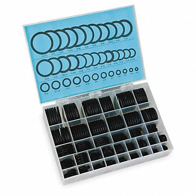 O-Ring Assortment Buna N 380 Pcs 36 Szs MPN:1RGX9