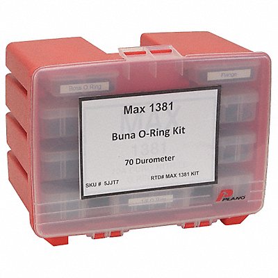 O-Ring Asst MaxKit Buna 70A 1415Pc MPN:5JJT7