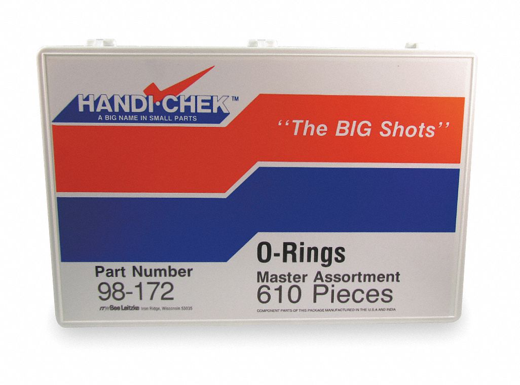 O-Ring Asst Buna N And Viton 610 PC MPN:DISP-OR810