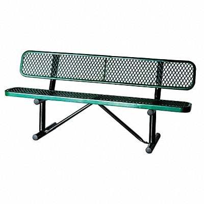 E0153 Outdoor Bench 72 in L x 24 in x 31 in MPN:4HUT3