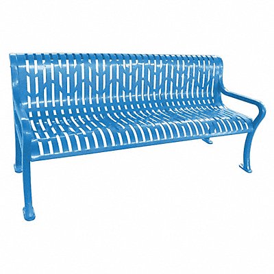 E5608 Outdoor Bench 74 in L 33-1/4 in H MPN:4HUT8