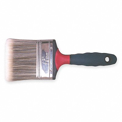 Paint Brush 3 Flat Sash Synthetic Firm MPN:1XRK7