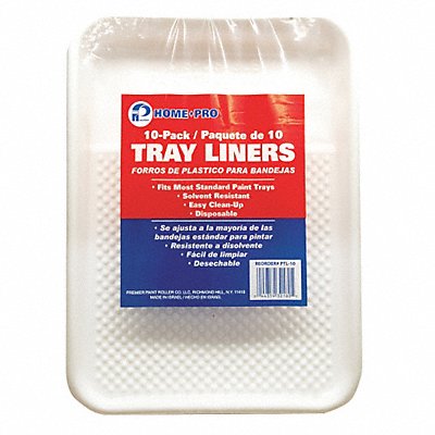 Paint Tray Liner 1 qt 2 15 1/2 L PK10 MPN:PTL-10