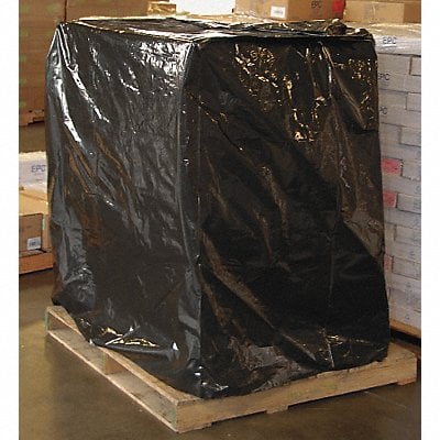 Pallet Cover LDPE 3 mil Black PK50 MPN:2EWJ5