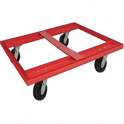 Pallet Dolly 48x40 Cap 3600 lb Steel MPN:48J082