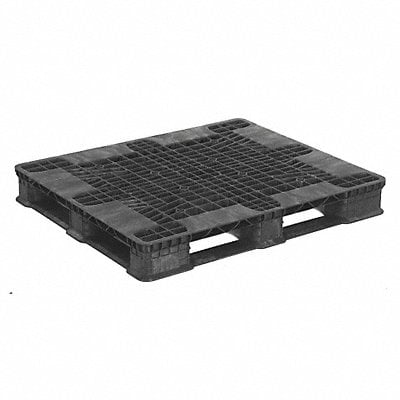 Pallet Black 48in.Lx40in.Wx5-29/32in.H MPN:40X48 STCKR BLK OPN STR