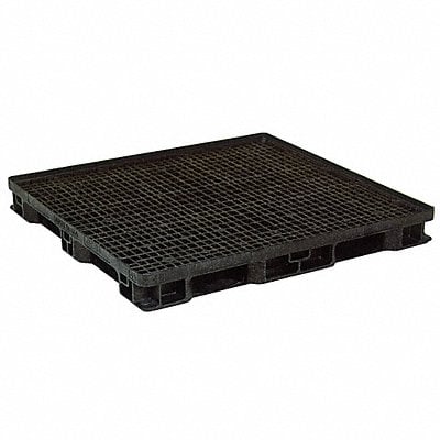 Pallet Stackable Full 4-Way 4 000 lb. MPN:45X48 JOURNEY BLK