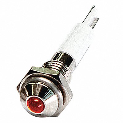 Round Indicator Light Red 24VDC MPN:24M023