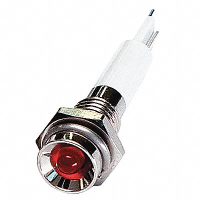 Protrude Indicator Light Red 12VDC MPN:24M026