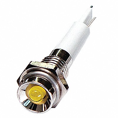 Protrude Indicator Light Yellow 24VDC MPN:24M030