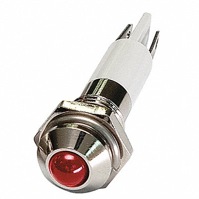 Round Indicator Light Red 24VDC MPN:24M045