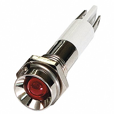 Protrude Indicator Light Red 12VDC MPN:24M051