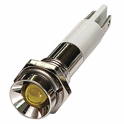 Protrude Indicator Light Yellow 12VDC MPN:24M052