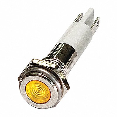 Flat Indicator Light Yellow 110VAC MPN:24M071