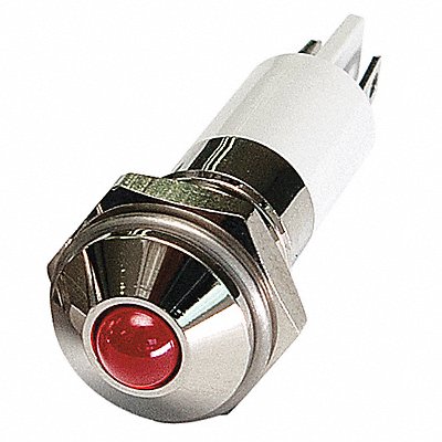 Round Indicator Light Red 24VDC MPN:24M078