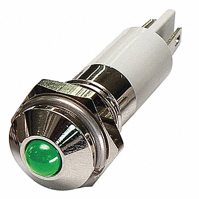 Round Indicator Light Green 24VDC MPN:24M080