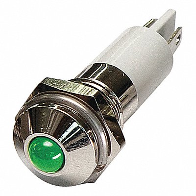 Round Indicator Light Green 110VAC MPN:24M083