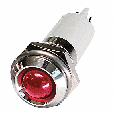 Round Indicator Light Red 24VDC MPN:24M112