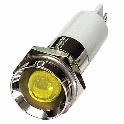 Protrude Indicator Light Yellow 24VDC MPN:24M122