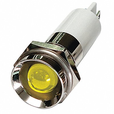 Protrude Indicator Light Yellow 110VAC MPN:24M125