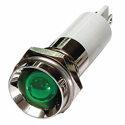 Protrude Indicator Light Green 110VAC MPN:24M126