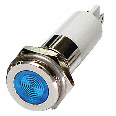 Flat Indicator Light Blue 24VDC MPN:24M135