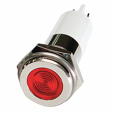 Flat Indicator Light Red 110VAC MPN:24M137