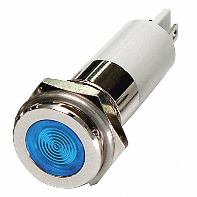 Flat Indicator Light Blue 110VAC MPN:24M140