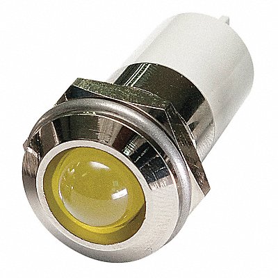 Round Indicator Light Yellow 3VDC MPN:24M143