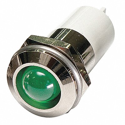 Round Indicator Light Green 24VDC MPN:24M150