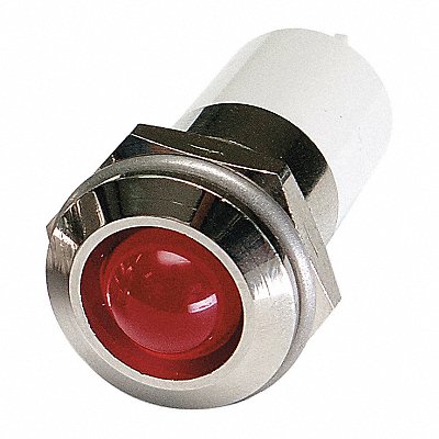 Round Indicator Light Red 110VAC MPN:24M151