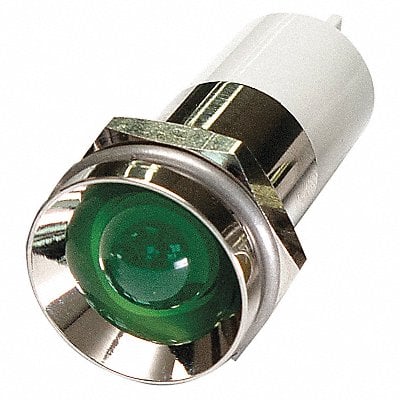 Protrude Indicator Light Green 12VDC MPN:24M156