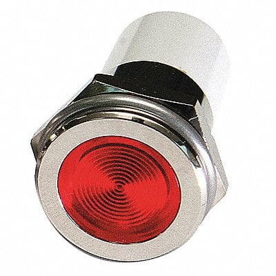 Flat Indicator Light Red 12VDC MPN:24M163