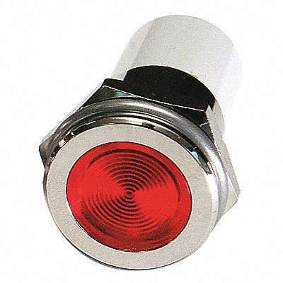 Flat Indicator Light Red 110VAC MPN:24M173