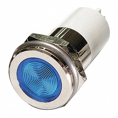 Flat Indicator Light Blue 110VAC MPN:24M176