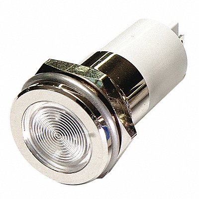 Flat Indicator Light White 110VAC MPN:24M177