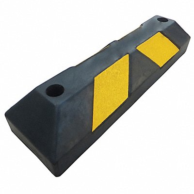 Parking Curb 6in.W 4in.H 22in.L Rubber MPN:29NH30