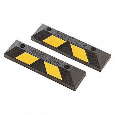 Car Stop Black/Yellow 4 H x 22 L MPN:GNRS1319YB